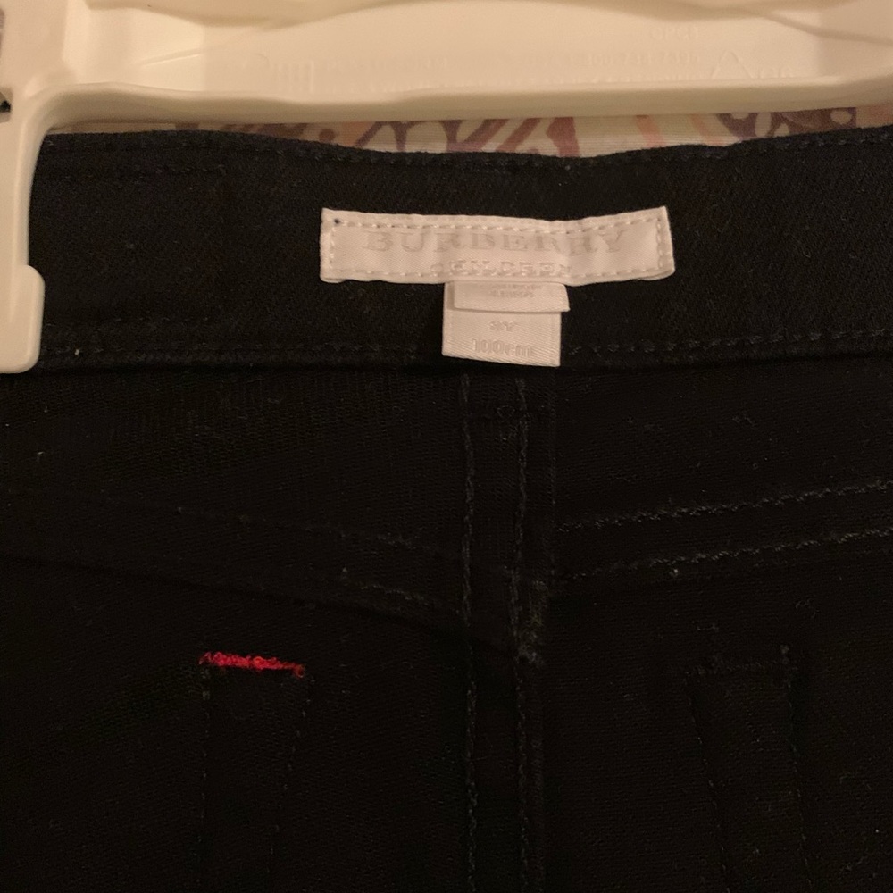 Authentic toddler boy Burberry Black Jeans (3T) - Picture 2 of 4